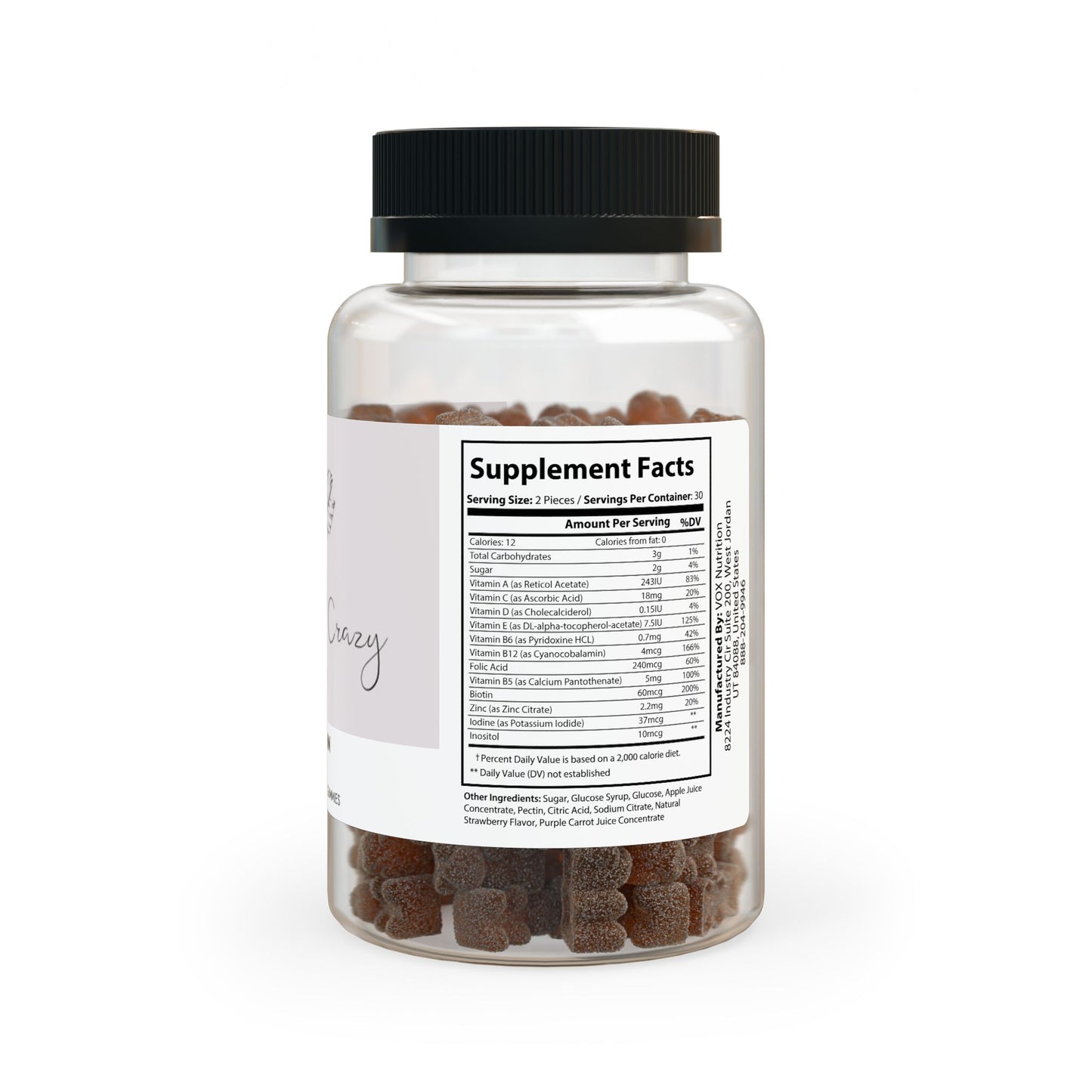 Multivitamin Gummies for Adults (60 Gummies)