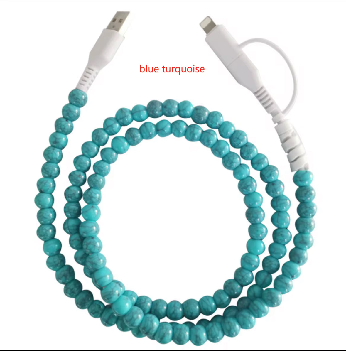 Beaded Charger Cord