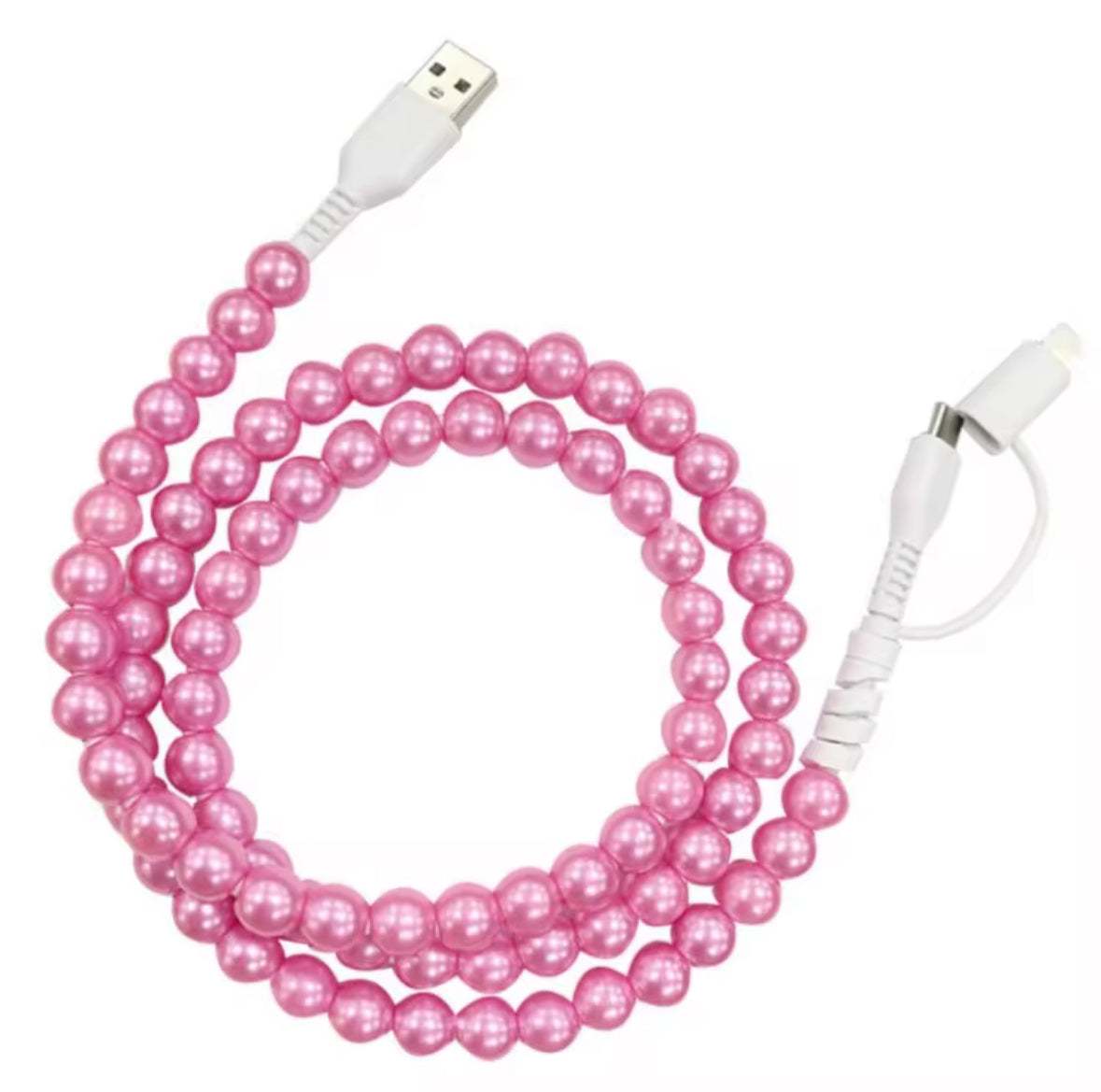 Beaded Charger Cord