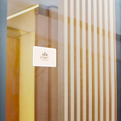 Vinyl Decal — "Her Empire Collective" Logo Sticker