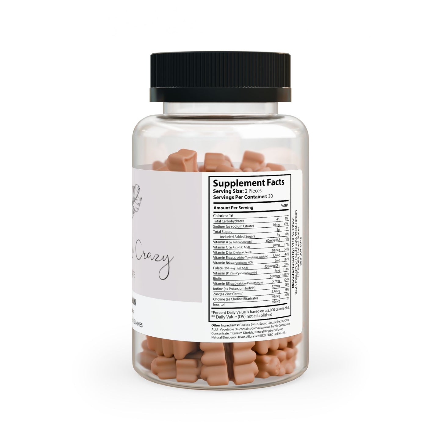 Hair Vitamin Gummies (60 Gummies)