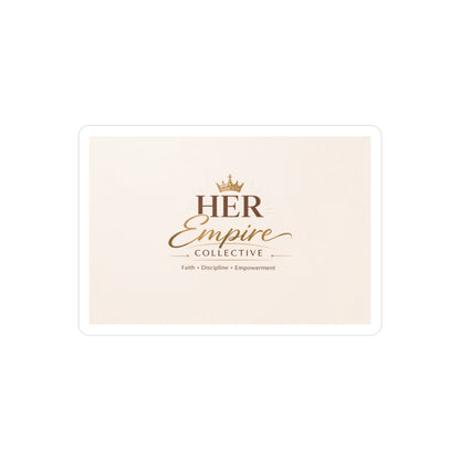 Vinyl Decal — "Her Empire Collective" Logo Sticker