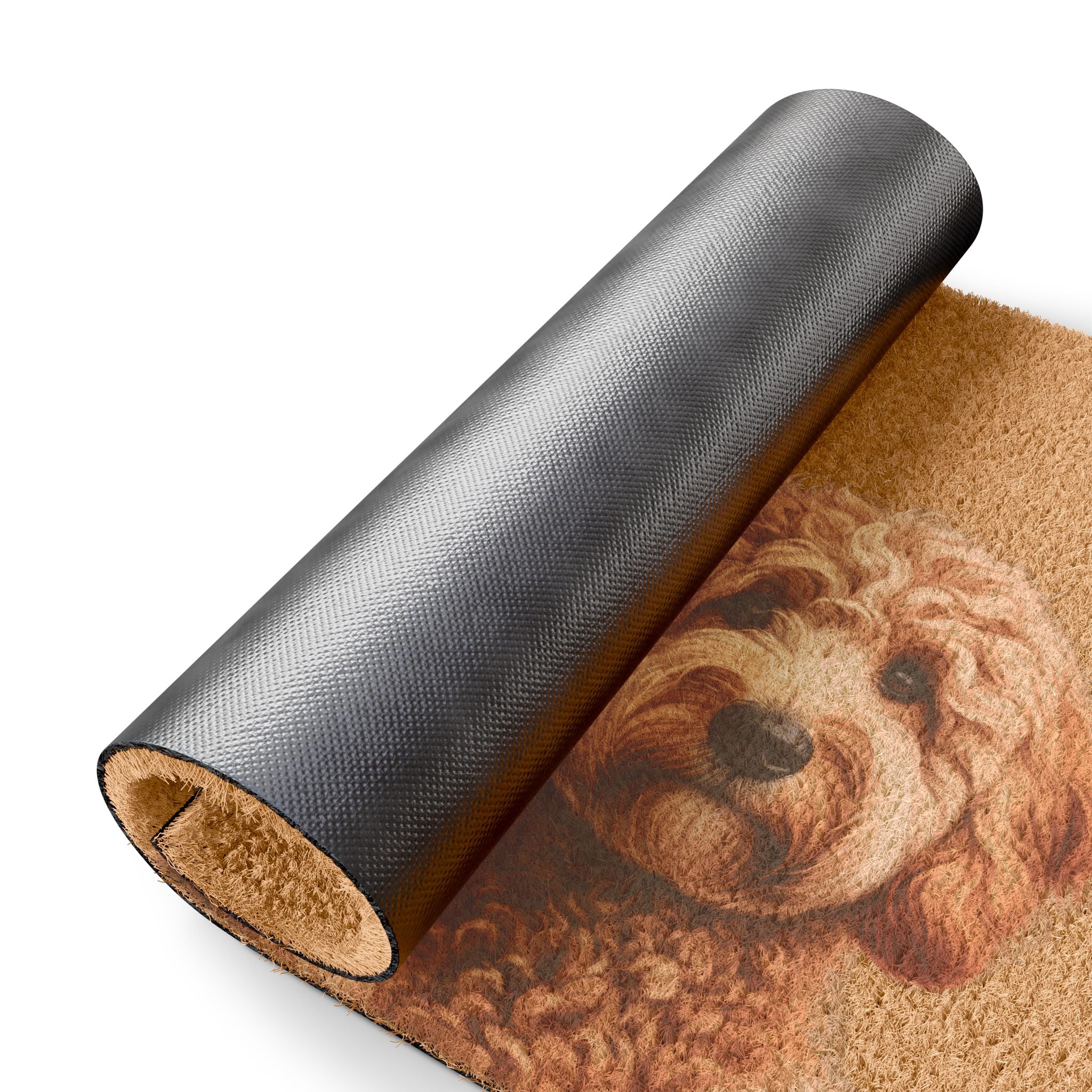 Doormat - “No Need to Knock We Know You Are Here” Dog Welcome Coir Mat