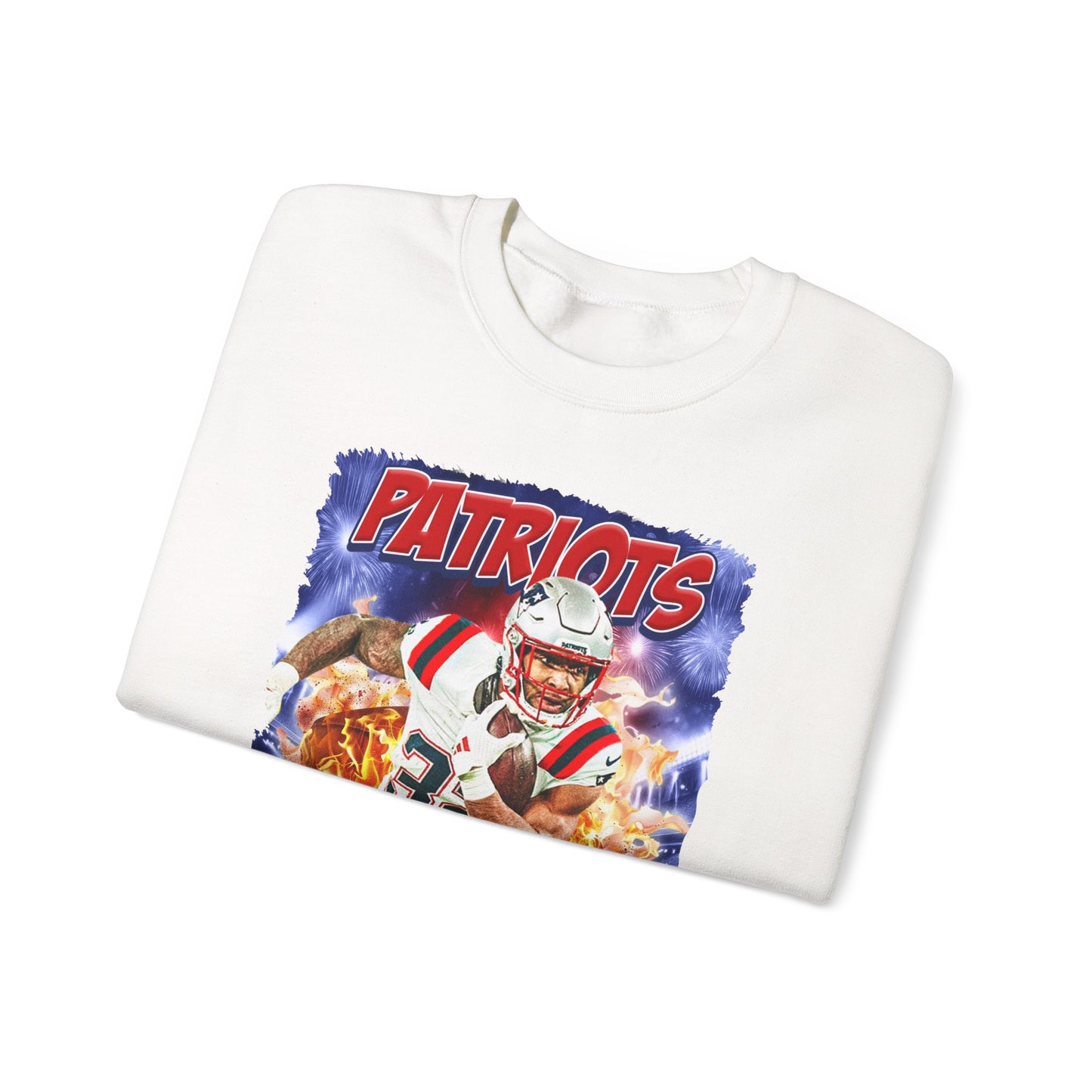 Patriots Super Bowl Crewneck Sweatshirt — Football Fan Pullover
